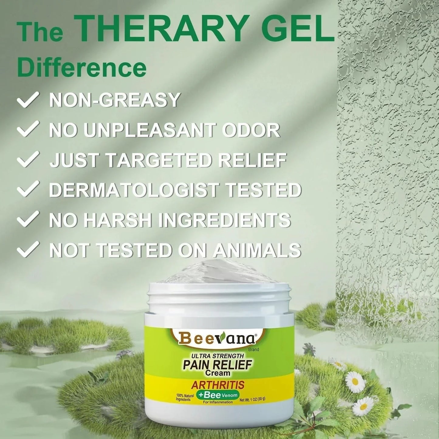 (Pack of 3) BeeTherapy™ #1 Bee Venom Pain Relief Cream | Buy 1 Get 2 Free 🔥